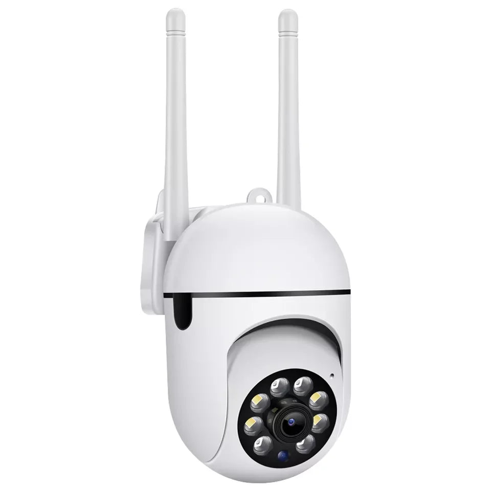 Cámara PTZ de vigilancia de seguridad inalámbrica IP Wifi de 8MP, zoom 4X, seguimiento, audio bidireccional, cámara de visión nocturna a color HD