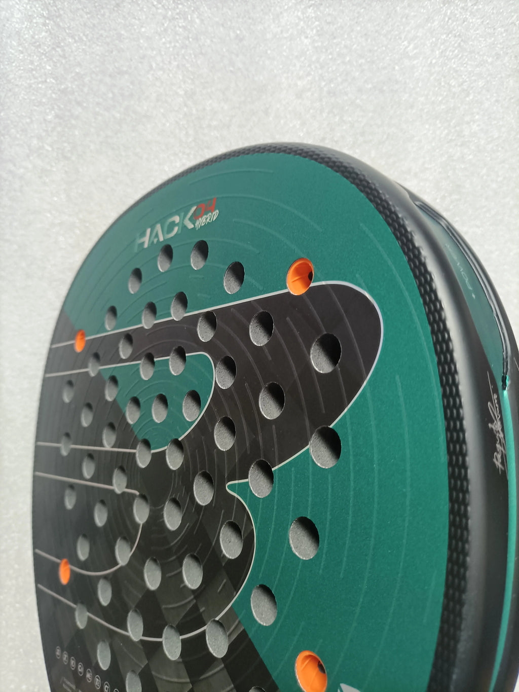 Pala de Pádel de Fibra de Carbono con Núcleo de Espuma EVA Memory Flex Raqueta de Pádel Ligera
