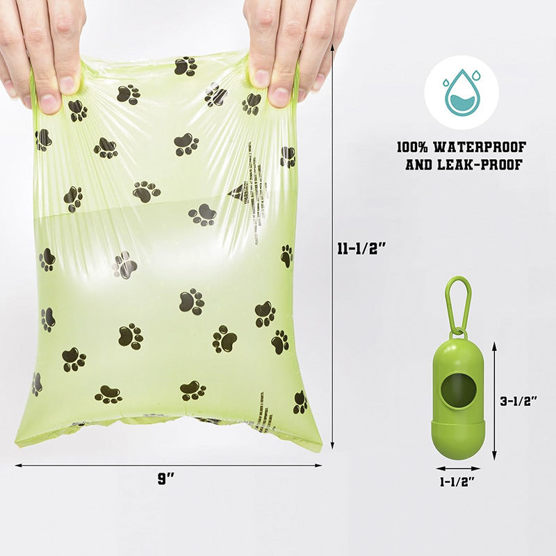 Nuevas bolsas biodegradables para excrementos de perro a granel, bolsas de caca perfumadas Biobase, bolsas degradables para desechos de gato, dispensador de excrementos de perro, regalos