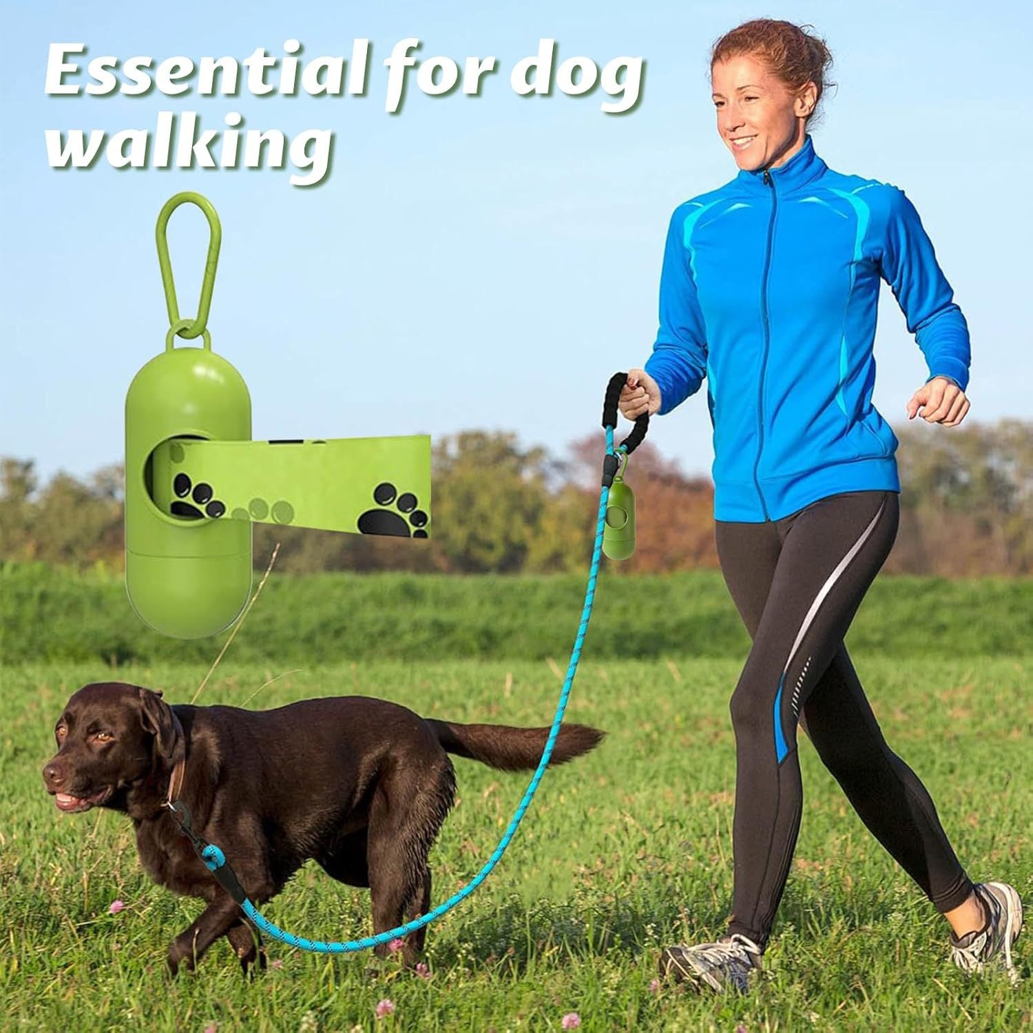 Nuevas bolsas biodegradables para excrementos de perro a granel, bolsas de caca perfumadas Biobase, bolsas degradables para desechos de gato, dispensador de excrementos de perro, regalos