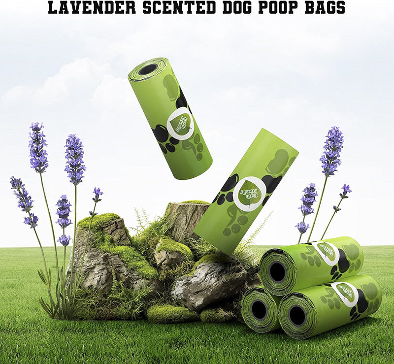 Nuevas bolsas biodegradables para excrementos de perro a granel, bolsas de caca perfumadas Biobase, bolsas degradables para desechos de gato, dispensador de excrementos de perro, regalos