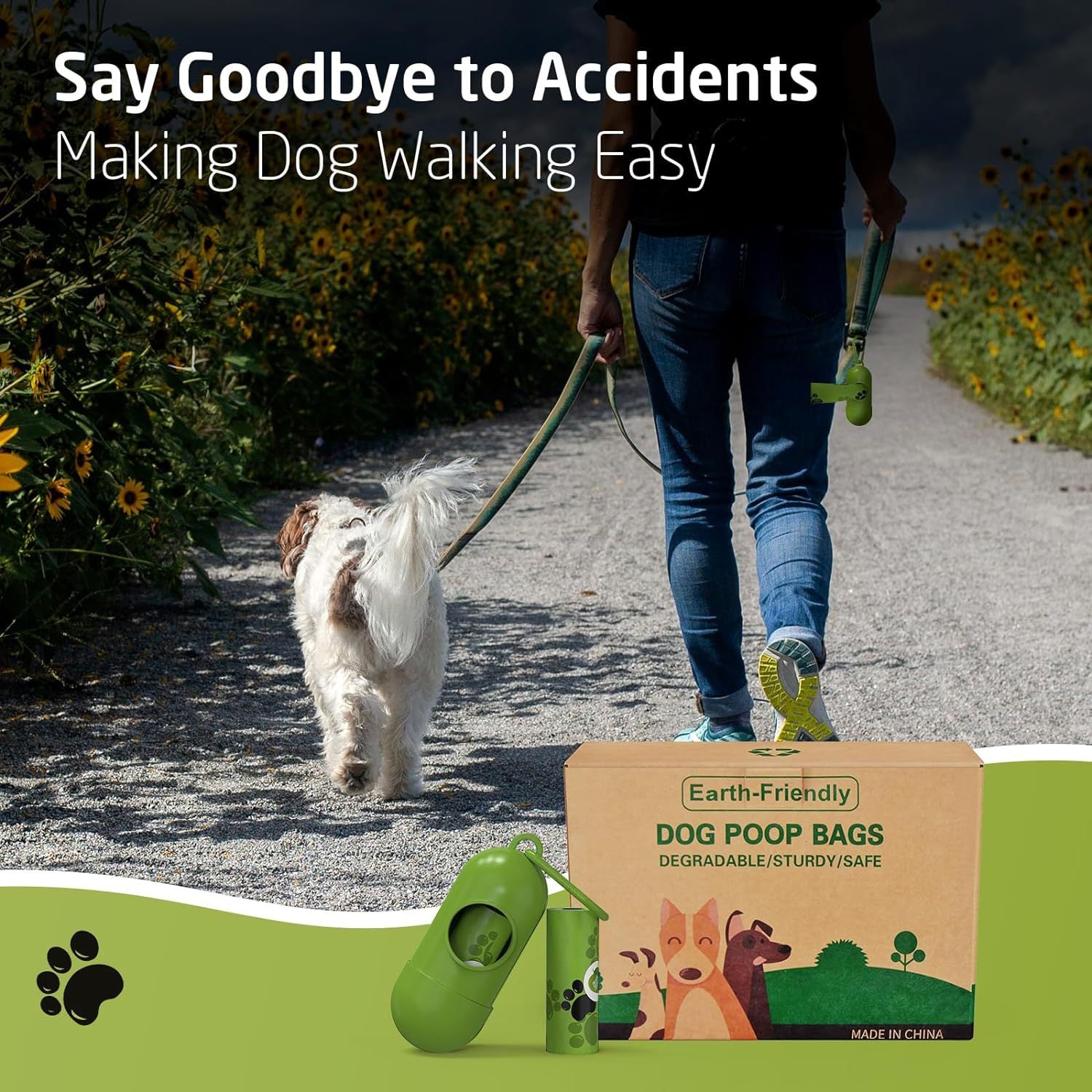 Nuevas bolsas biodegradables para excrementos de perro a granel, bolsas de caca perfumadas Biobase, bolsas degradables para desechos de gato, dispensador de excrementos de perro, regalos