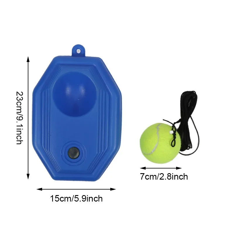 Pelota de rebote para entrenador de tenis con cuerda, base de estudio personal, amortiguador de tenis, herramienta de entrenamiento, equipo de ejercicio
