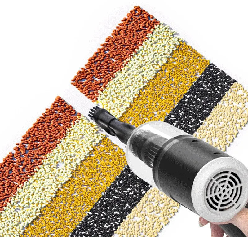 Sunny Clean: Aspiradora de coche inalámbrica de 9000 Pa, carga USB, 1200 mAh, electrodoméstico de limpieza portátil, mini aspiradora húmeda y seca para el hogar