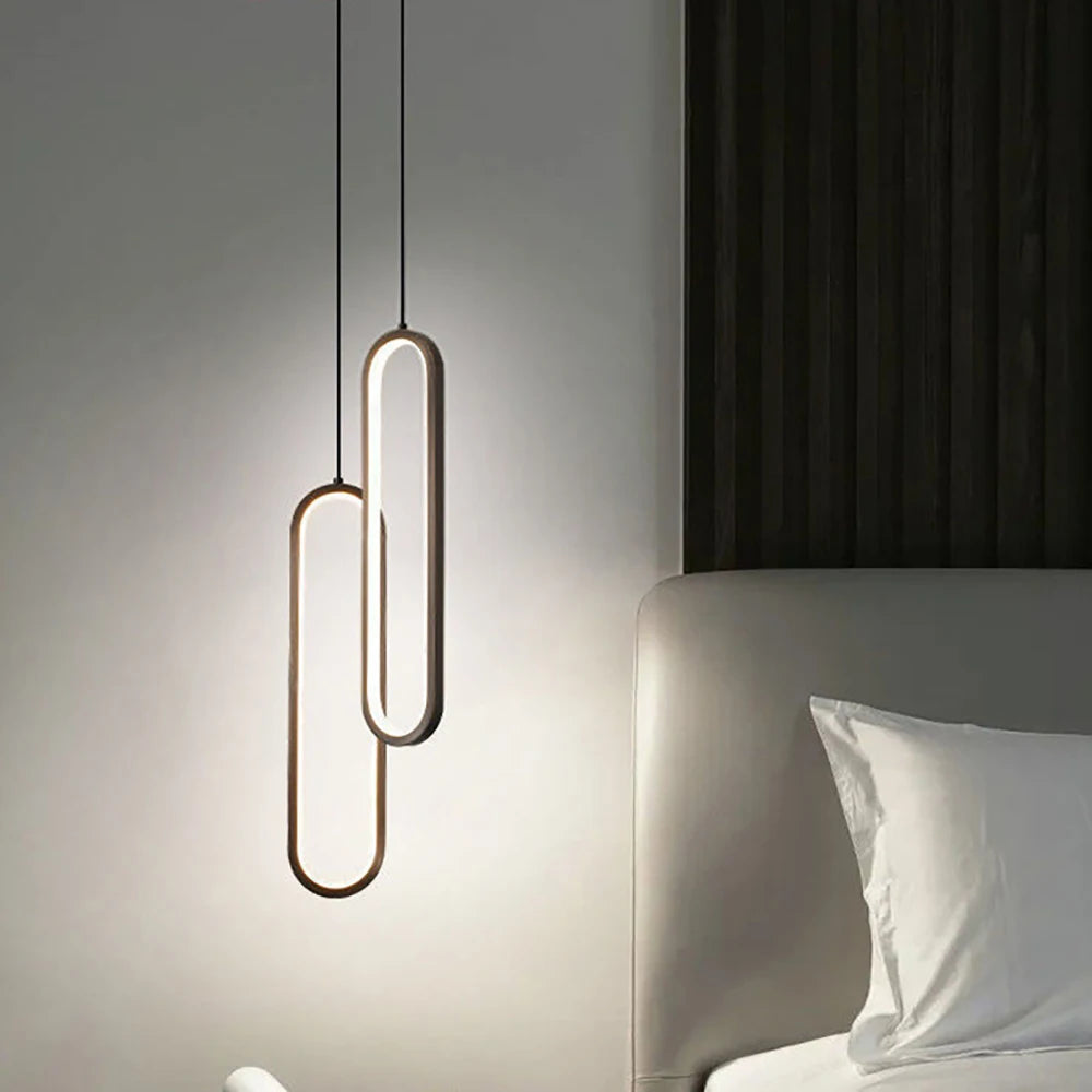 Minimalist Pendant Light  For Hotel Bar Decoration Aluminium Nordic Pendant Lamp For Kitchen Island Bar Chandelier Coffee Shop