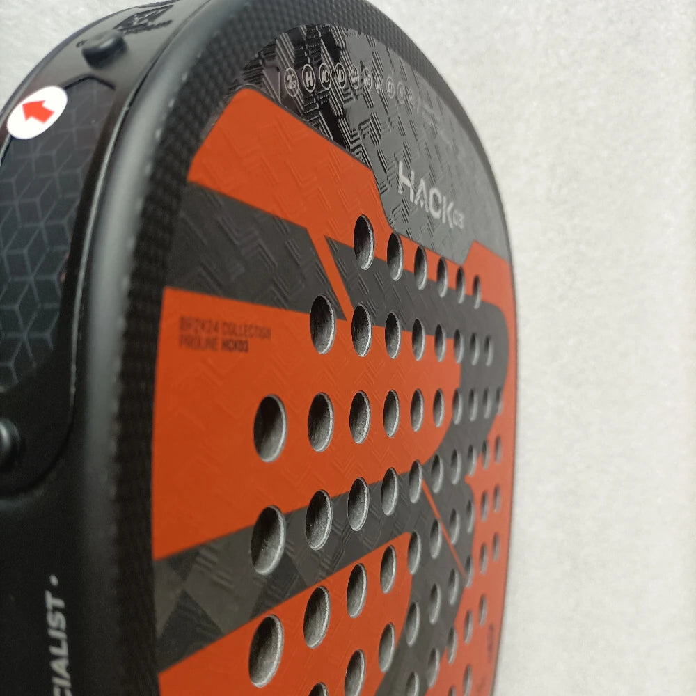 Pala de Pádel de Fibra de Carbono con Núcleo de Espuma EVA Memory Flex Raqueta de Pádel Ligera