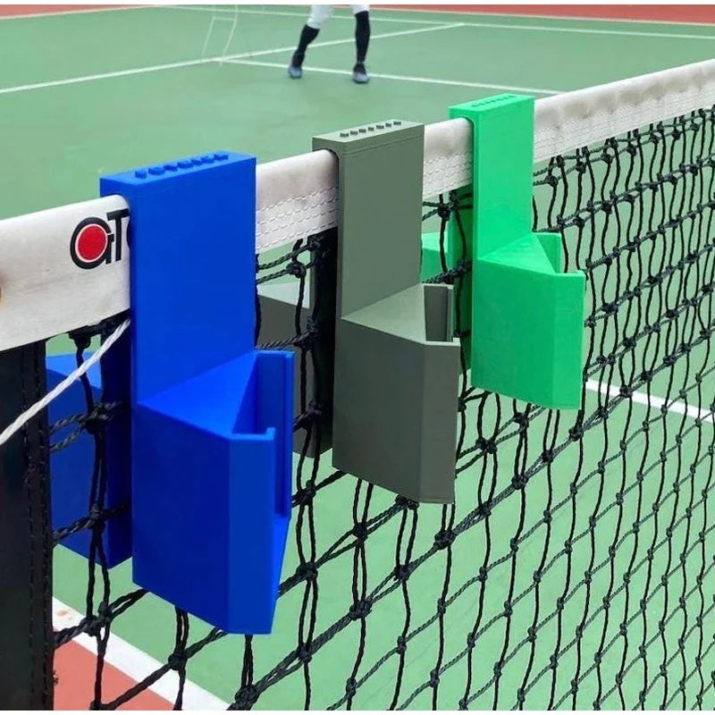 Soporte de cámara práctico para red de tenis, fácil de montar, para deportes al aire libre, grabación de video, soporte para teléfono en vallas de bádminton, béisbol, tenis