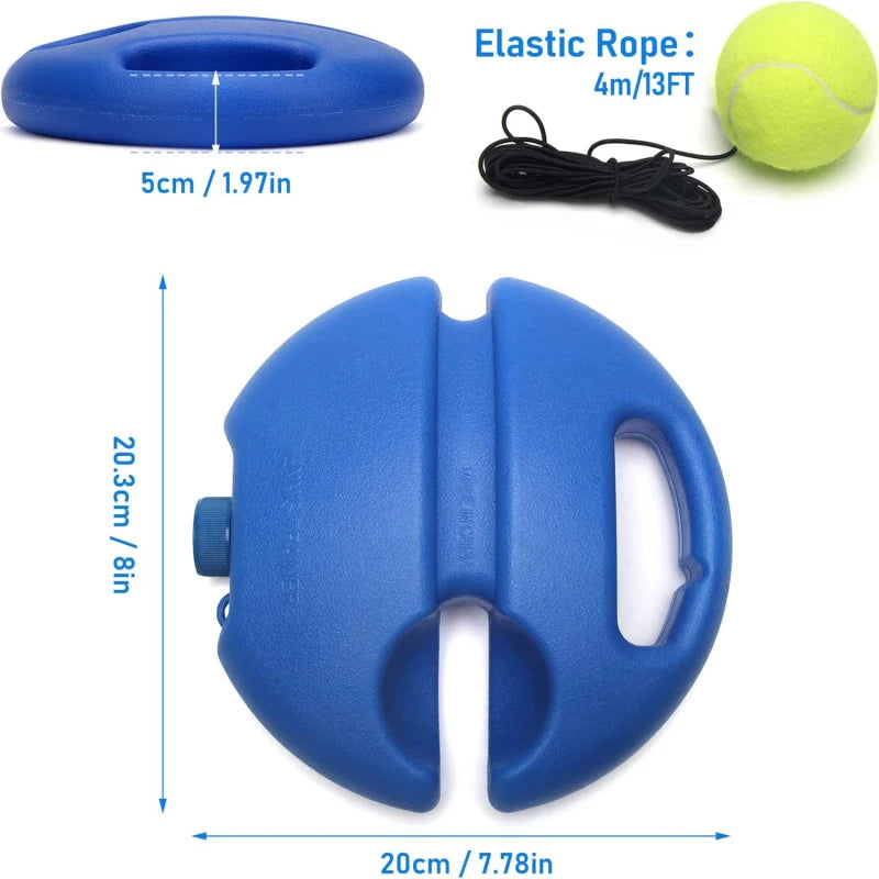 Pelota de rebote para entrenador de tenis con cuerda, base de estudio personal, amortiguador de tenis, herramienta de entrenamiento, equipo de ejercicio