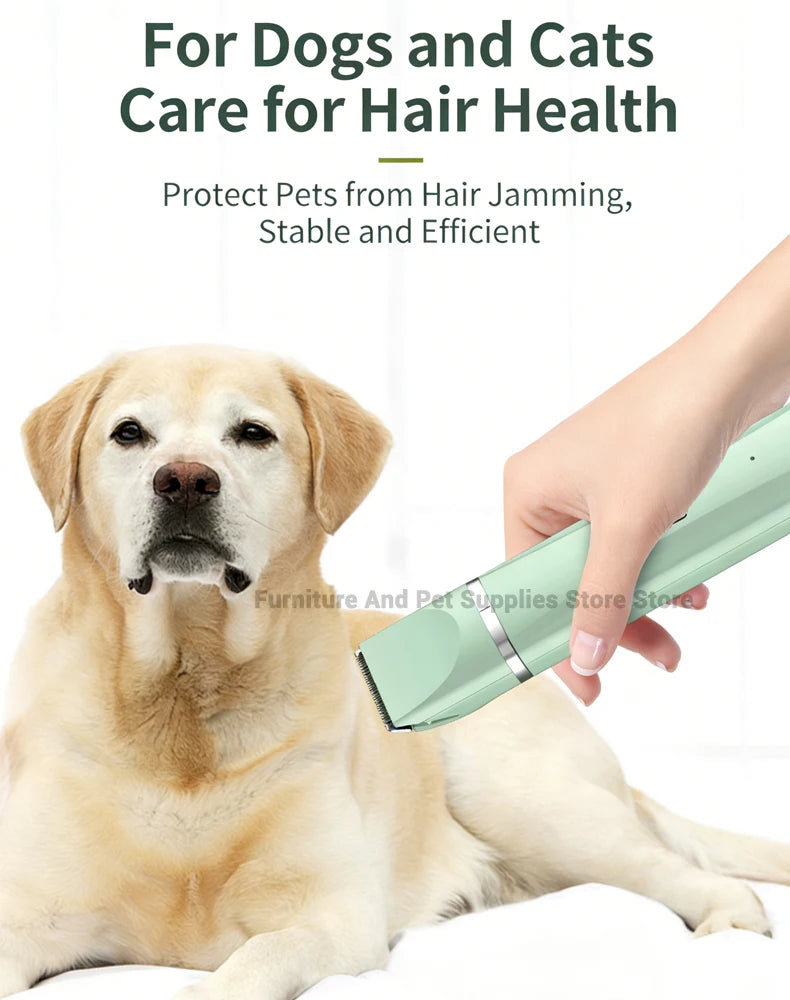 Nuevo Kit de herramientas de belleza multifuncional eléctrico 4 en 1 para mascotas Cortapelos recargable para perros y gatos Suministros para mascotas