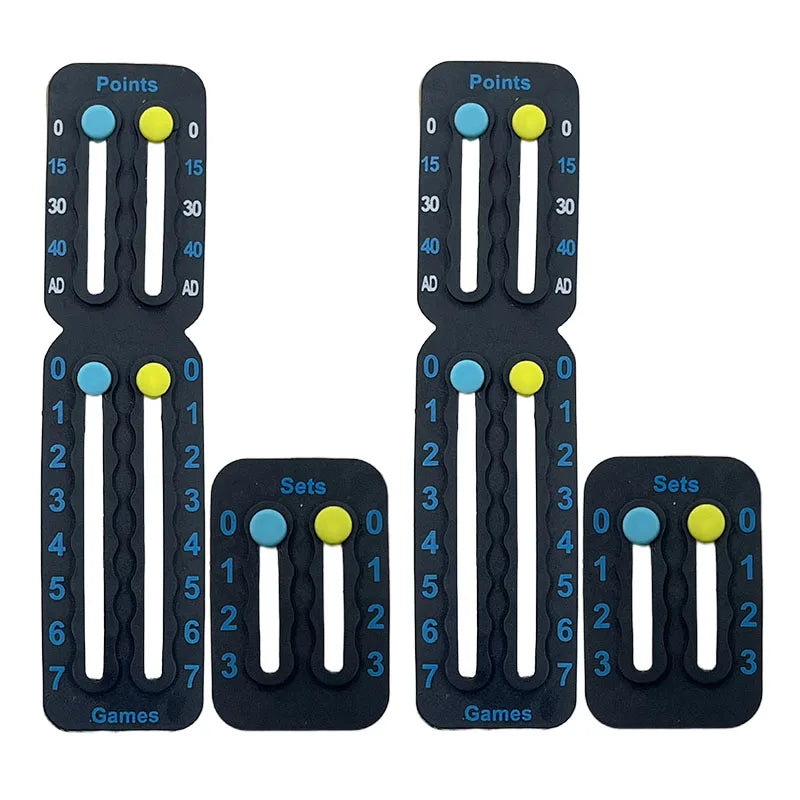 Original Small Score Board For Tennis Padel Racket Lightweight Patent Certified Anti-Paint Peeling Scorekeeper for Amateurs