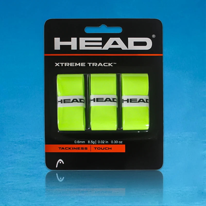 Cinta de agarre HEAD para raqueta de tenis, absorbente del sudor, para bádminton, pegamento de mano, antitranspirante, pegajosa, antideslizante, correa especial para mango