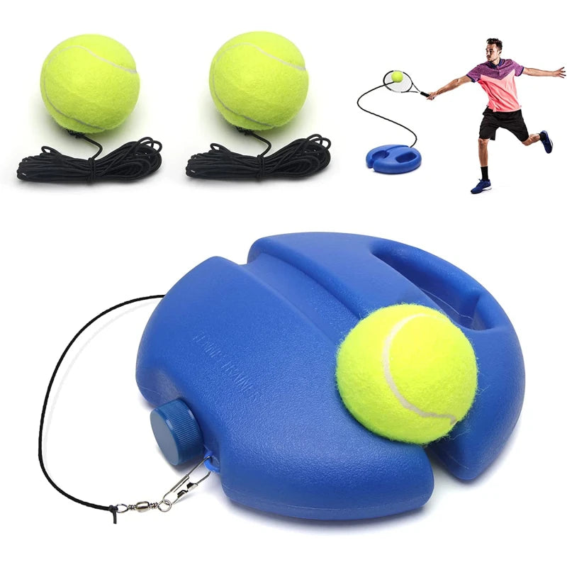 Pelota de rebote para entrenador de tenis con cuerda, base de estudio personal, amortiguador de tenis, herramienta de entrenamiento, equipo de ejercicio