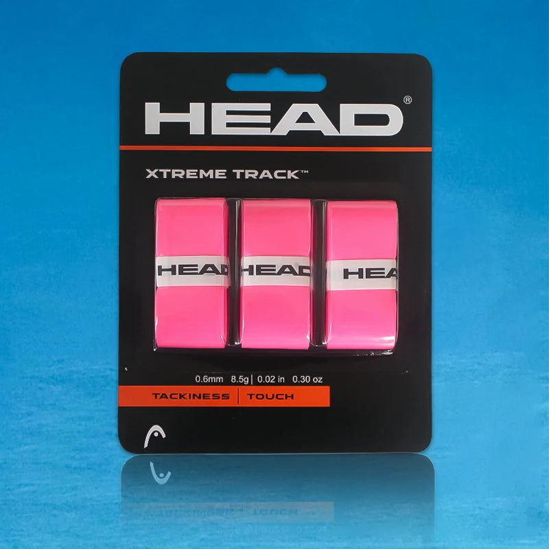 Cinta de agarre HEAD para raqueta de tenis, absorbente del sudor, para bádminton, pegamento de mano, antitranspirante, pegajosa, antideslizante, correa especial para mango