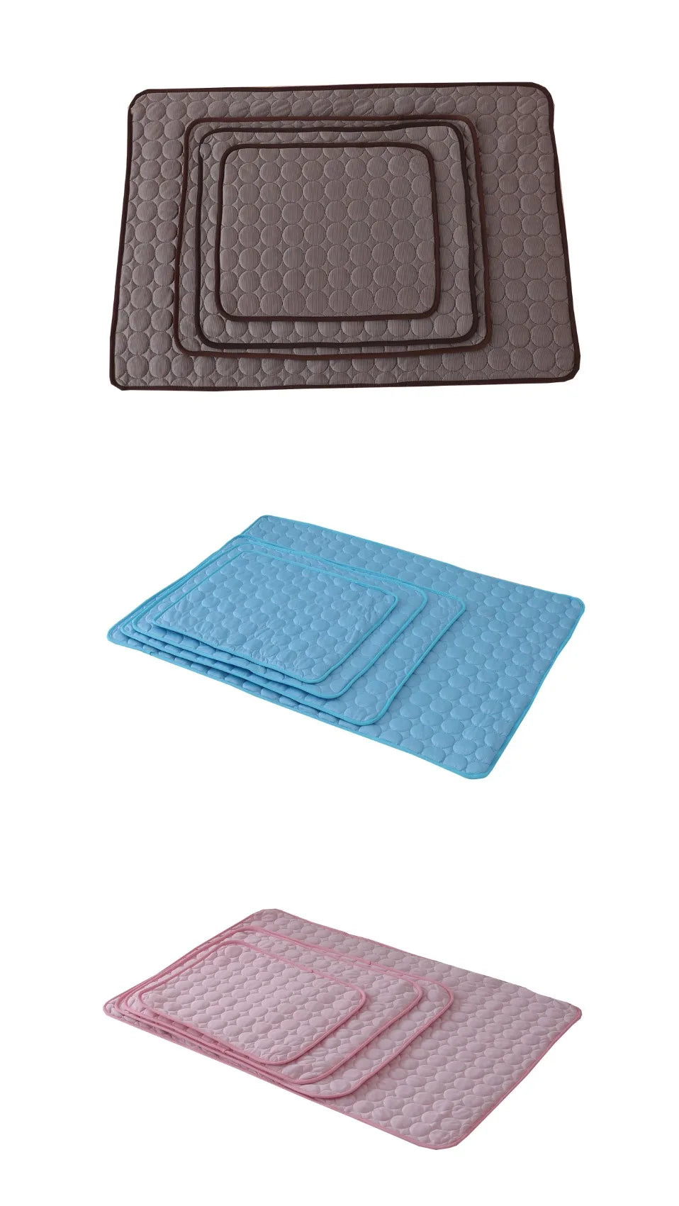 Colchoneta Refrescante para Perros, Cama Fría de Verano para Mascotas, Tamaño Extra Grande Para Perros Pequeños y Grandes, Accesorios para Mascotas, Manta Duradera para Gatos, Manta de Hielo para Gatos y Sofás