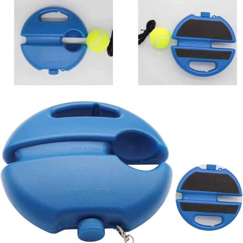 Pelota de rebote para entrenador de tenis con cuerda, base de estudio personal, amortiguador de tenis, herramienta de entrenamiento, equipo de ejercicio