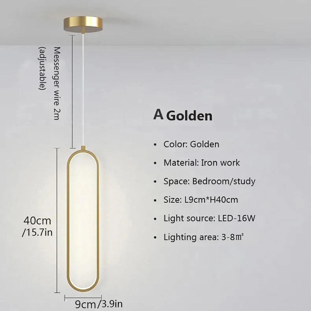 Minimalist Pendant Light  For Hotel Bar Decoration Aluminium Nordic Pendant Lamp For Kitchen Island Bar Chandelier Coffee Shop