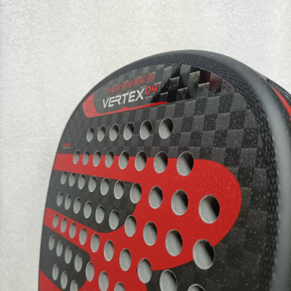 Pala de Pádel de Fibra de Carbono con Núcleo de Espuma EVA Memory Flex Raqueta de Pádel Ligera