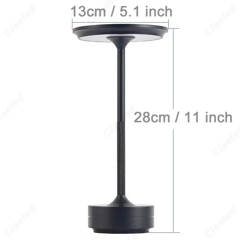 Lámpara de mesa recargable nórdica TrendyHome, lámpara LED táctil, decoración de mesa de café, decoración de dormitorio para estudio, luz de escritorio bonita para mesita de noche