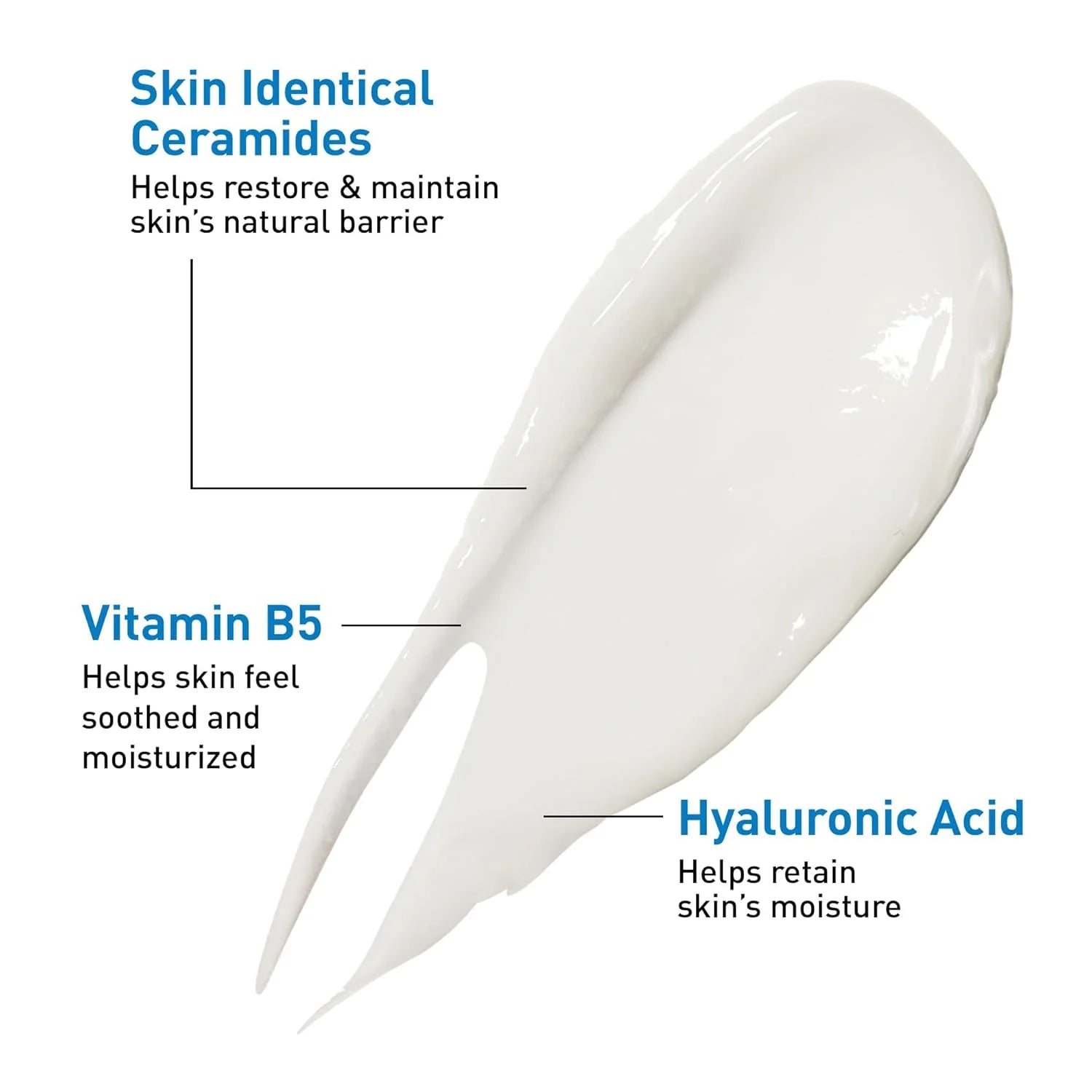 CeraVe - Suero Facial de Ácido Hialurónico con Vitamina B5 y Ceramidas, Suero Facial Hidratante para Piel Seca, Sin Fragancia, 29 ml