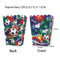Fiesta Patitas Fútbol Cumpleaños Vajilla Taza Plato Servilleta Fútbol Cumpleaños Kit Globo Llavero Decoración de fiesta para cumpleaños decoración de fútbol