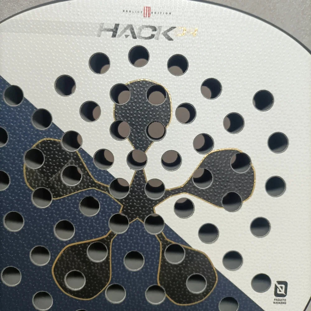 Pala de Pádel de Fibra de Carbono con Núcleo de Espuma EVA Memory Flex Raqueta de Pádel Ligera