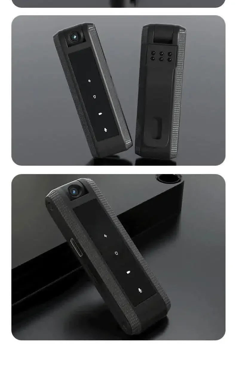 Minicámara corporal Carpbaba C2S 1080P HD DV, bodycam profesional, grabadora de video y voz digital, pequeño dispositivo de grabación de sonido y micrograbación