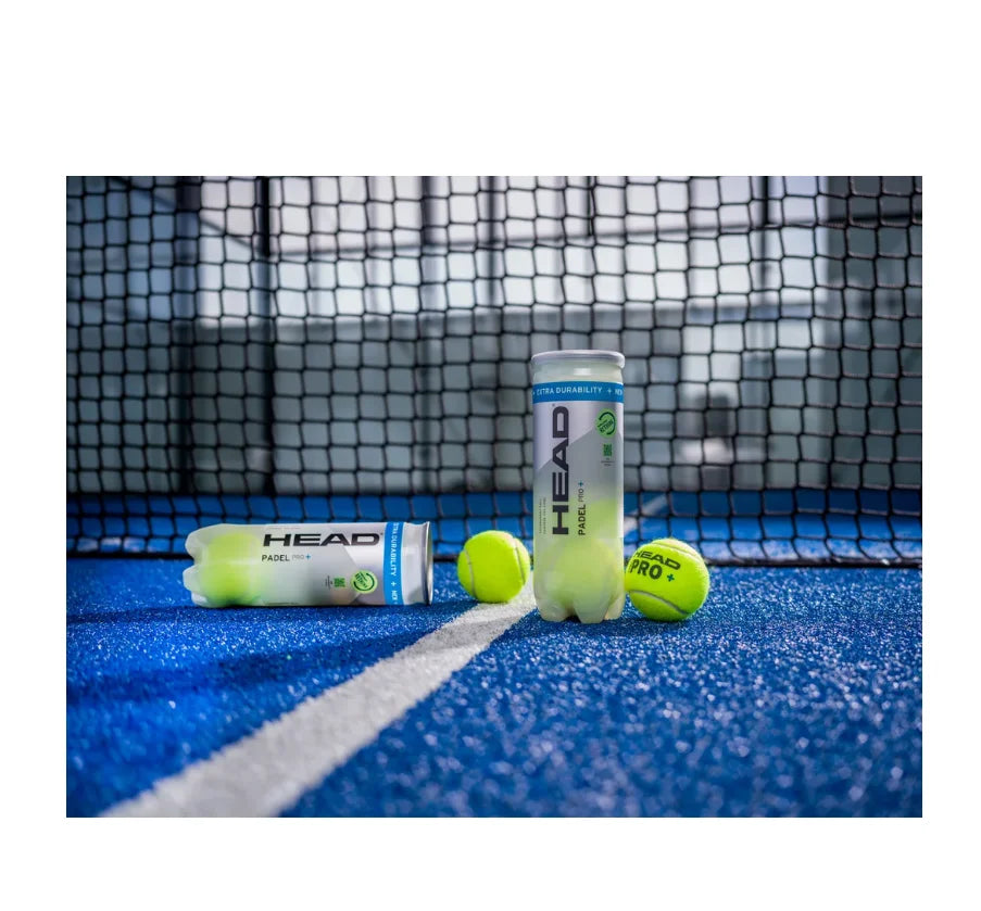 PELOTAS de pádel controladas por la CABEZAPádel Torneo de Pádel Pelota de entrenamiento 1 bote = 3 pelotas