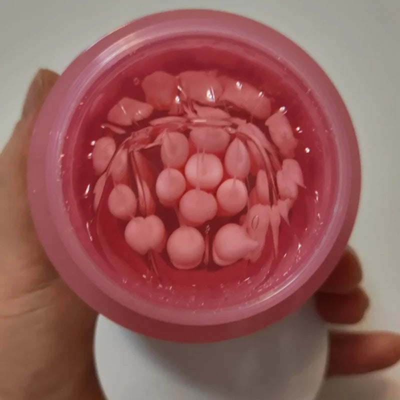 Sunny Skin: PDRN Pink Collagen Capsule Cream con crema de niacinamida para tono de piel irregular, crema hidratante facial ligera, crema coreana original