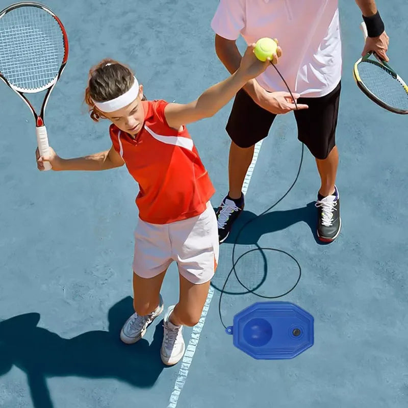 Pelota de rebote para entrenador de tenis con cuerda, base de estudio personal, amortiguador de tenis, herramienta de entrenamiento, equipo de ejercicio