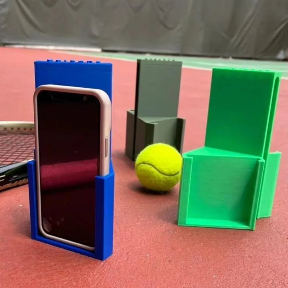 Soporte de cámara para pádel doble perspectiva colgante, soporte para teléfono en red de tenis, soporte para grabación de tenis, soporte para teléfono de acción