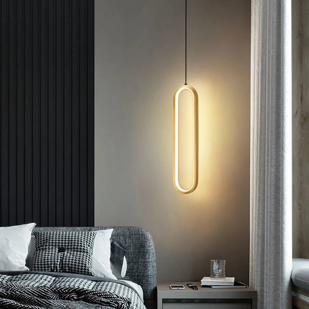 Minimalist Pendant Light  For Hotel Bar Decoration Aluminium Nordic Pendant Lamp For Kitchen Island Bar Chandelier Coffee Shop