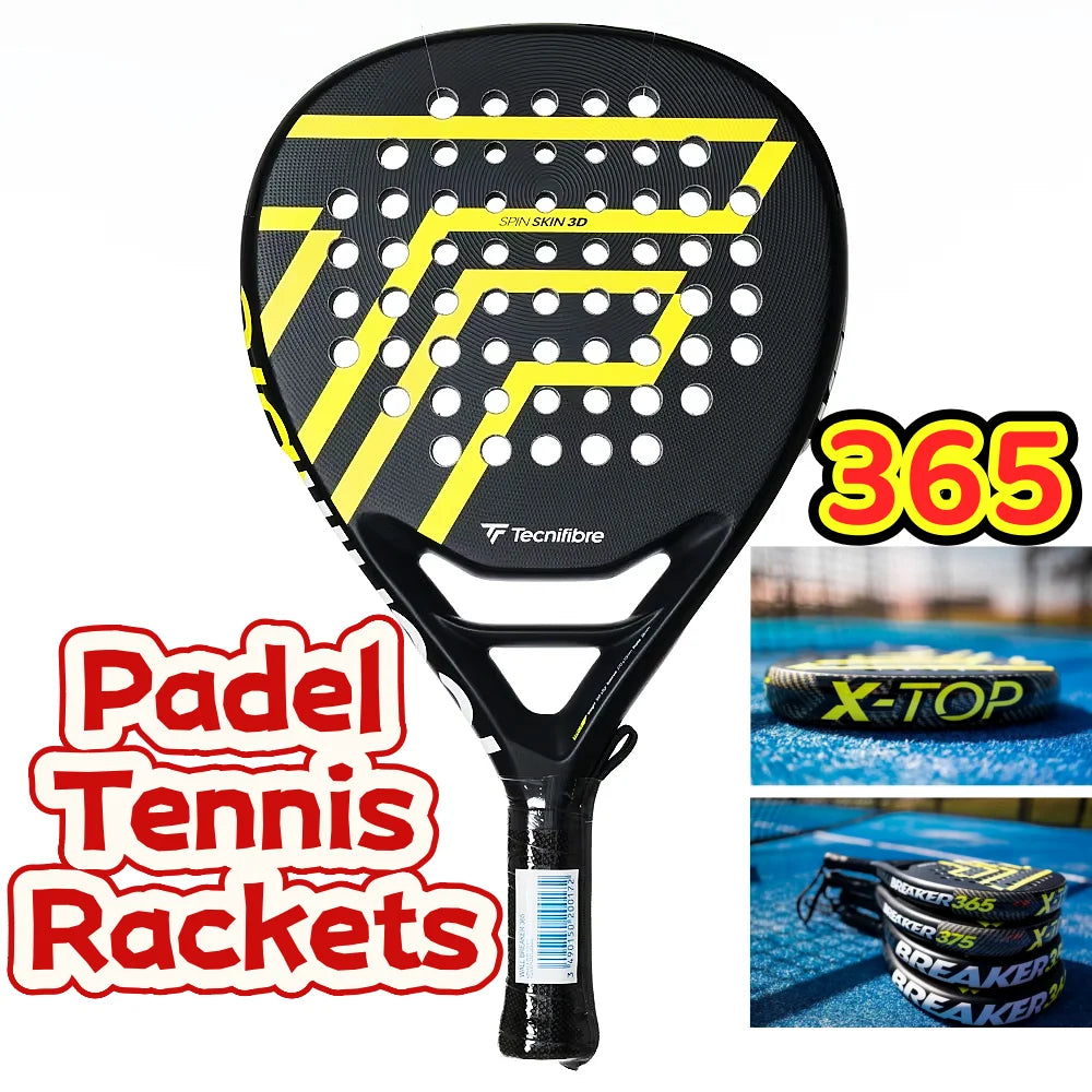 Padel X-TOP pala de pádel PALETA Tecnifibre WALL BREAKER 365 PALA DE PÁDEL Pala de pádel de carbono 3k Para principiantes