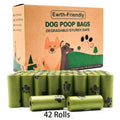 Nuevas bolsas biodegradables para excrementos de perro a granel, bolsas de caca perfumadas Biobase, bolsas degradables para desechos de gato, dispensador de excrementos de perro, regalos