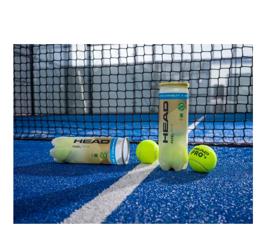 PELOTAS de pádel controladas por la CABEZAPádel Torneo de Pádel Pelota de entrenamiento 1 bote = 3 pelotas
