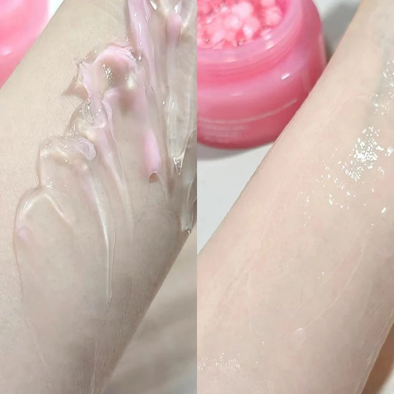Sunny Skin: PDRN Pink Collagen Capsule Cream con crema de niacinamida para tono de piel irregular, crema hidratante facial ligera, crema coreana original