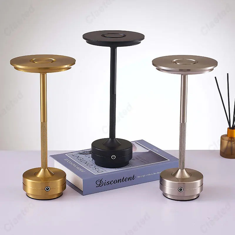 Lámpara de mesa recargable nórdica TrendyHome, lámpara LED táctil, decoración de mesa de café, decoración de dormitorio para estudio, luz de escritorio bonita para mesita de noche