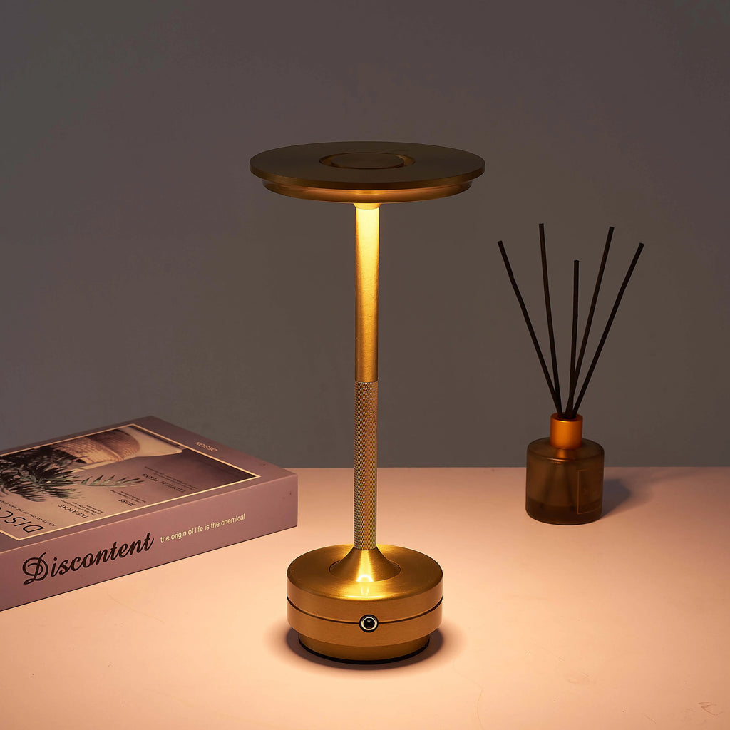 Lámpara de mesa recargable nórdica TrendyHome, lámpara LED táctil, decoración de mesa de café, decoración de dormitorio para estudio, luz de escritorio bonita para mesita de noche