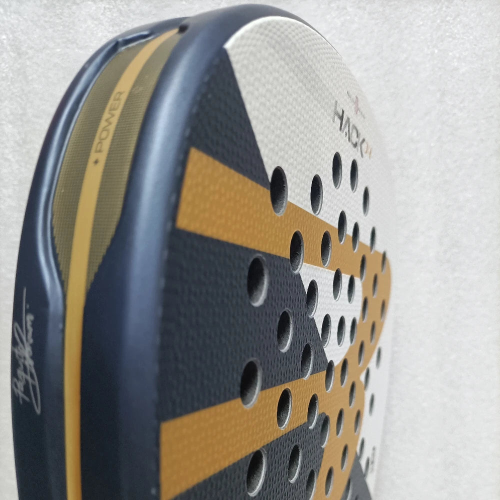 Pala de Pádel de Fibra de Carbono con Núcleo de Espuma EVA Memory Flex Raqueta de Pádel Ligera