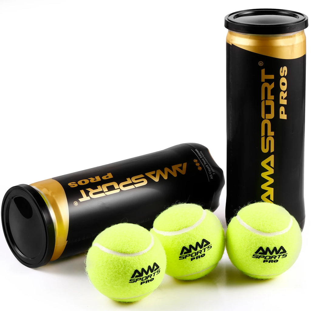 Bolas para pista de pádel – Bolas de pádel duraderas de grado de torneo para jugadores profesionales y aficionados – Bolas de pádel de rebote óptimo