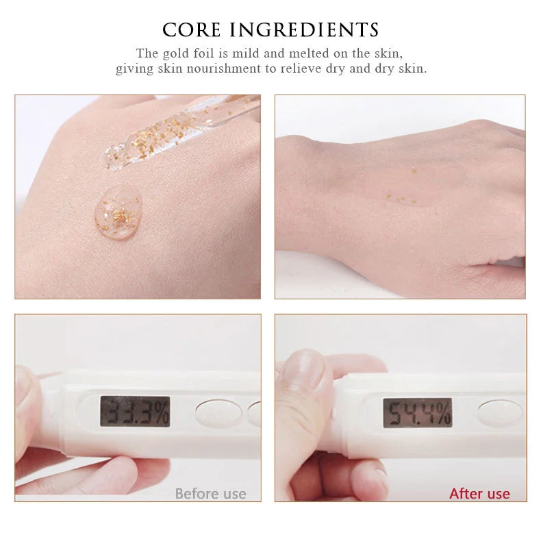 ARTISCARE SET de cuidado de la piel con oro de 24K, Crema facial, Suero hidratante, Esencia para ojeras, Productos coreanos para el cuidado de la piel