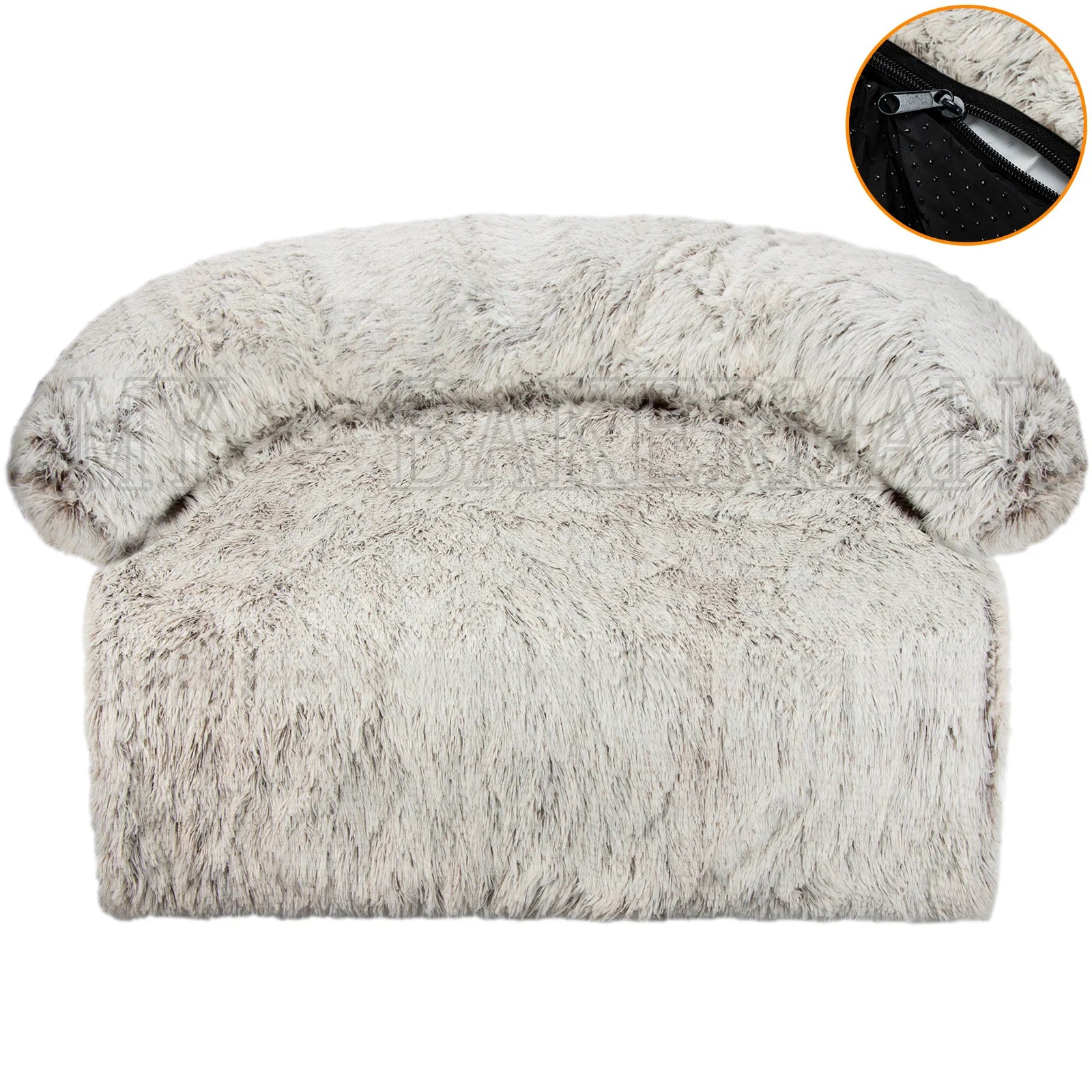 S-XXL Sofá Cama para Perros, Cama Calmante para Mascotas, Nido Cálido Lavable, Protector de Muebles Suave, Manta para Gatos, Cama Sofá para Perros Grandes