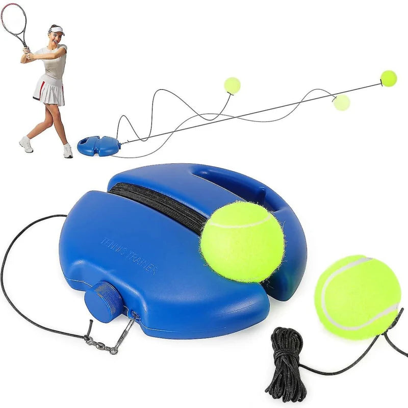 Pelota de rebote para entrenador de tenis con cuerda, base de estudio personal, amortiguador de tenis, herramienta de entrenamiento, equipo de ejercicio
