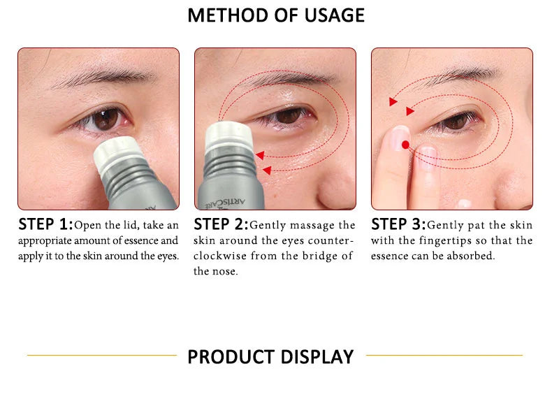 ARTISCARE SET de cuidado de la piel con oro de 24K, Crema facial, Suero hidratante, Esencia para ojeras, Productos coreanos para el cuidado de la piel