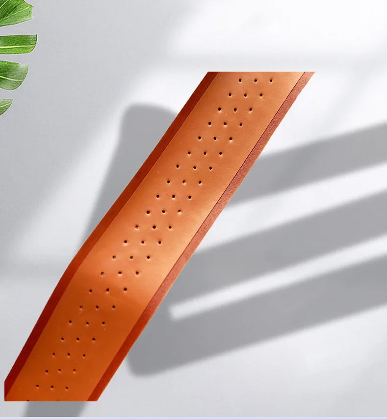 4 Pcs Brown Thick Tennis Grips Non-slip Perforated Badminton Grips Pickleball Racket Overgrip  Padel
