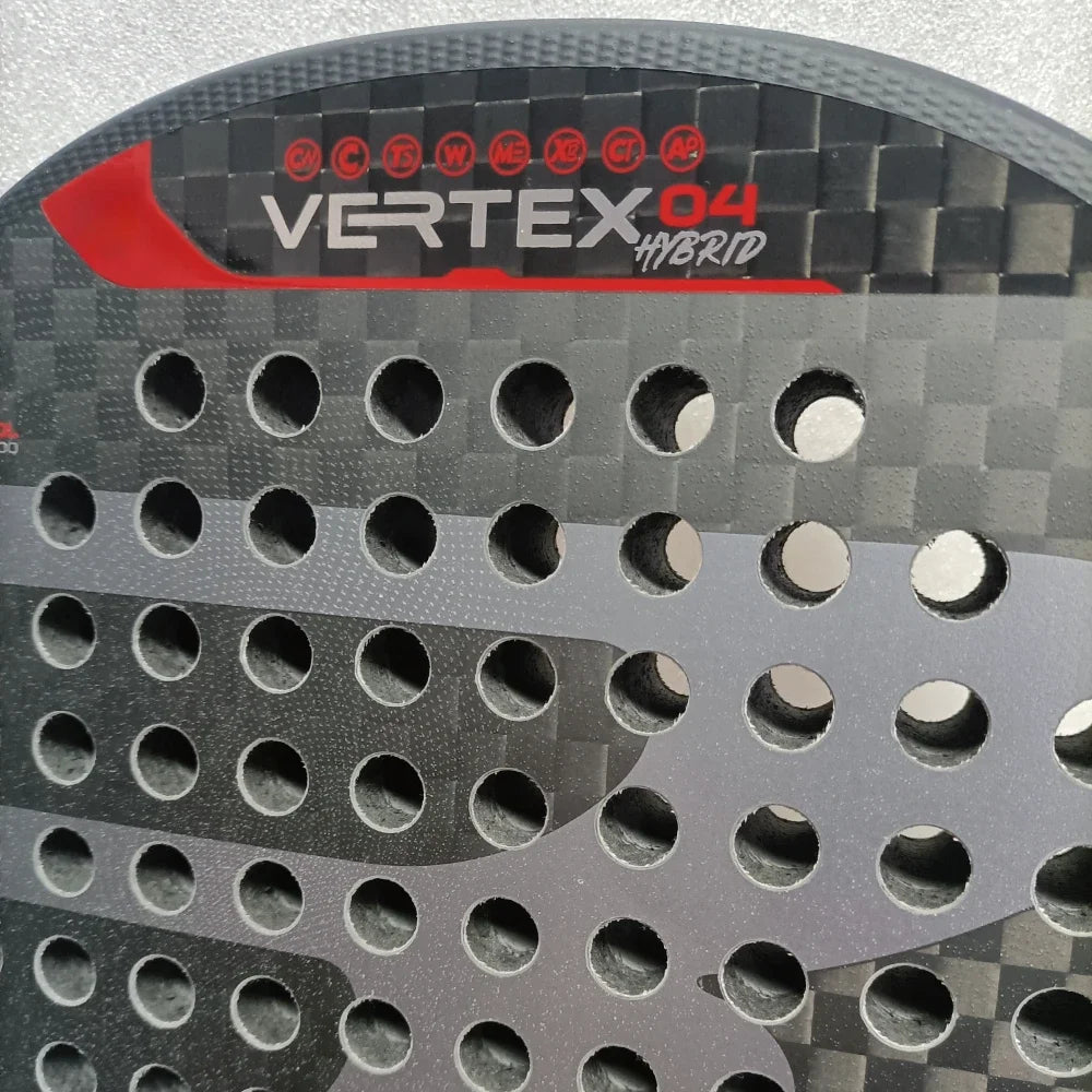 Pala de Pádel de Fibra de Carbono con Núcleo de Espuma EVA Memory Flex Raqueta de Pádel Ligera