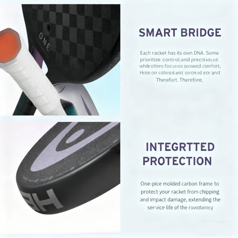 Raqueta de pádel de fibra de carbono HEAD Tennis Serie SPEED Raqueta de pádel para adulto Forma de lágrima Nueva raqueta de pádel 2025