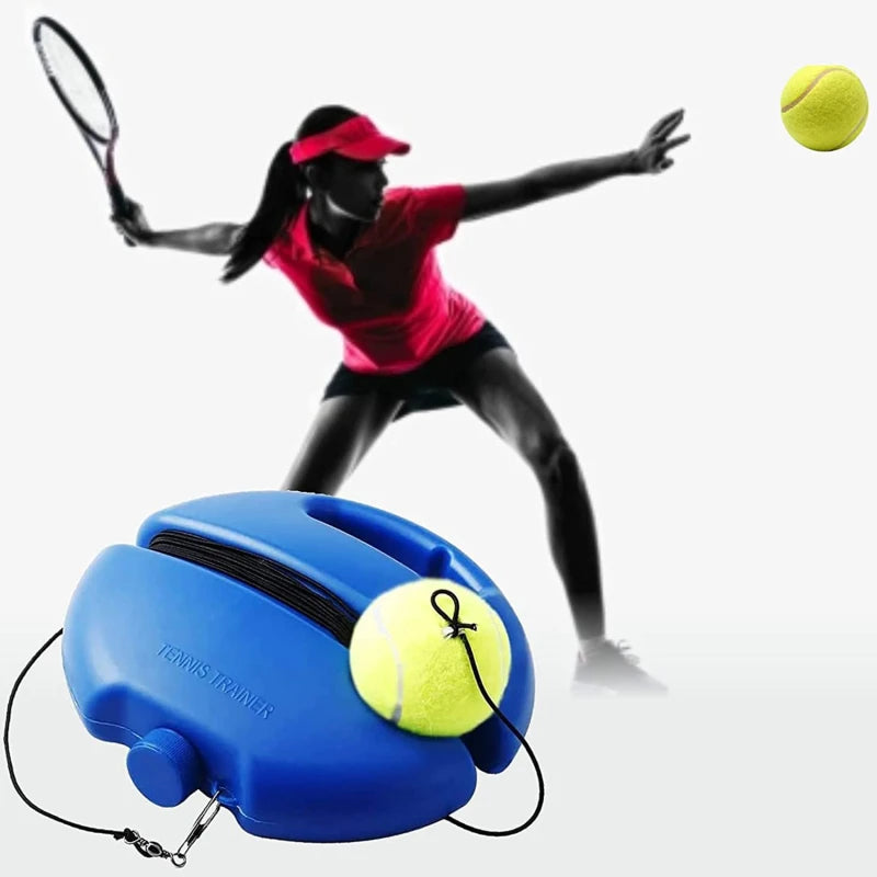 Pelota de rebote para entrenador de tenis con cuerda, base de estudio personal, amortiguador de tenis, herramienta de entrenamiento, equipo de ejercicio