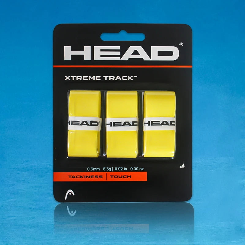 Cinta de agarre HEAD para raqueta de tenis, absorbente del sudor, para bádminton, pegamento de mano, antitranspirante, pegajosa, antideslizante, correa especial para mango