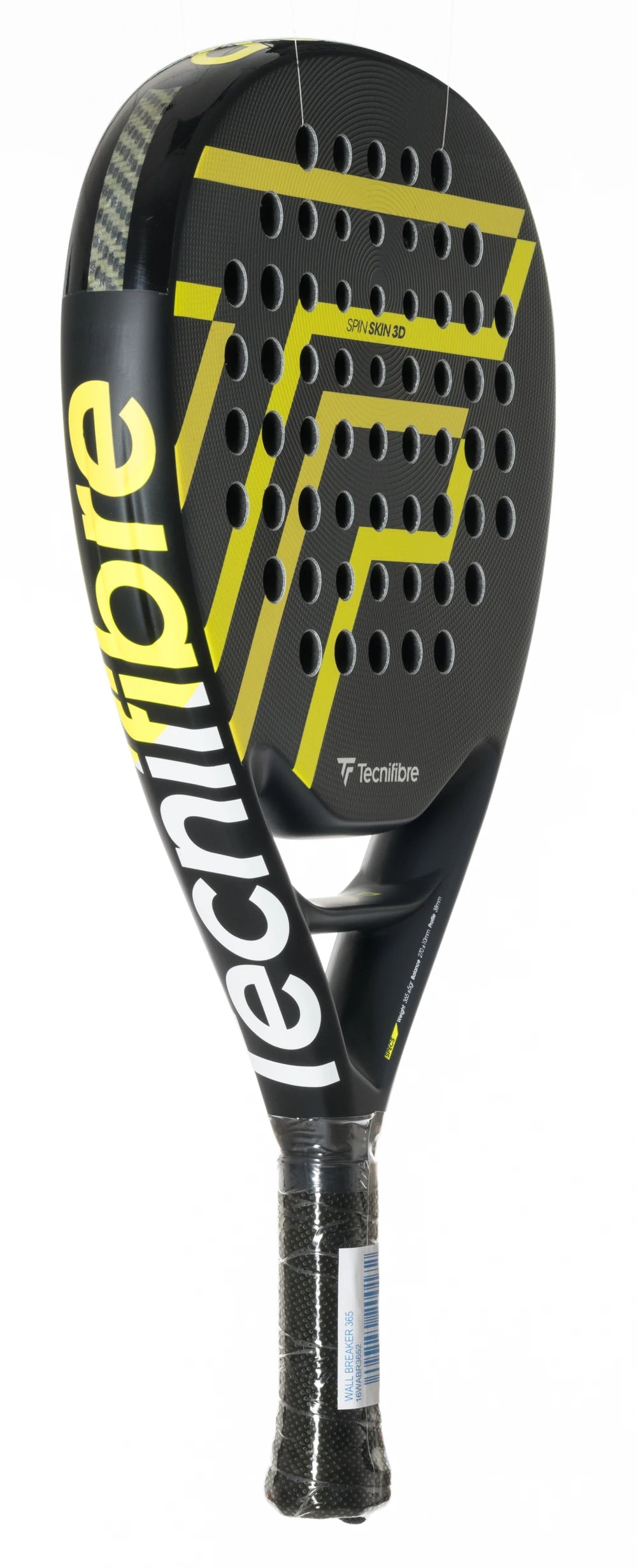 Padel X-TOP pala de pádel PALETA Tecnifibre WALL BREAKER 365 PALA DE PÁDEL Pala de pádel de carbono 3k Para principiantes