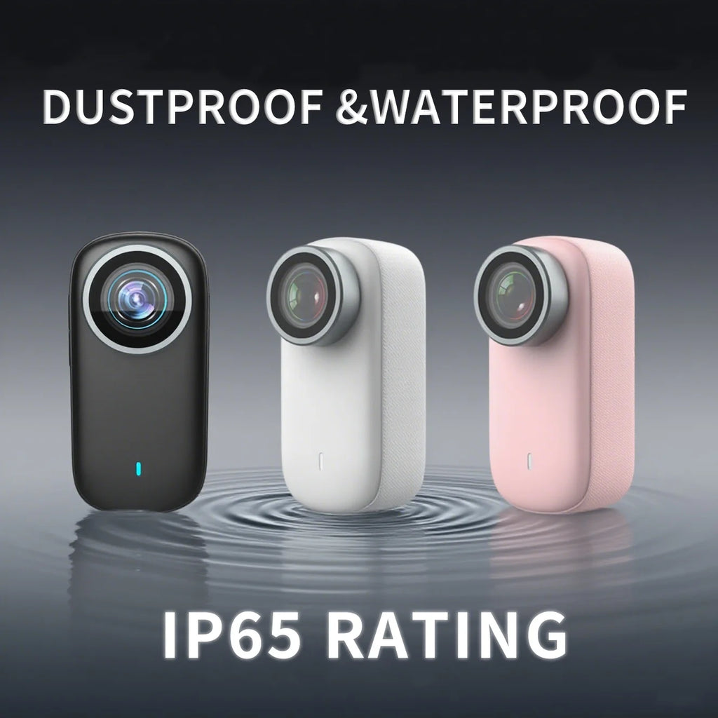 Cámara deportiva de pulgar WiFi 4K IP65, resistente al agua y al polvo, cámara de grabación deportiva para ciclismo al aire libre